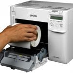 Epson C3500 Label Roll Change